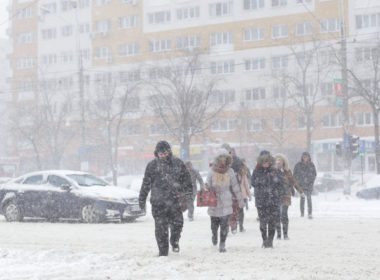 ANM a emis o avertizare Cod galben de ninsori în Capitală şi în alte şapte judeţe din ţară
