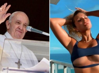 Fotografie a modelului brazilian Natalia Garibotto, apreciată de pe contul oficial al Papei. Vaticanul cere explicaţii de la Instagram