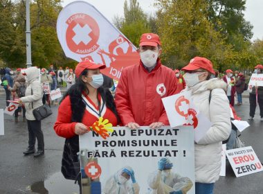 Proteste Sanitas în toată ţara