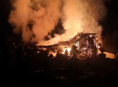 Biserică arsă din temelii la Suceava