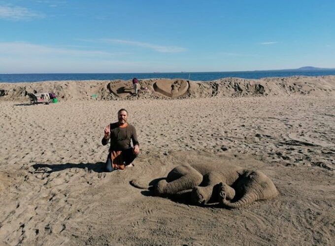 Supriza oamenilor care au observat un elefant pe o plajă din Bulgaria. Ce era, de fapt.