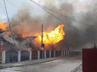 Incendiu la o şcoală din Vaslui