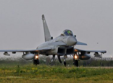 Patru avioane de luptă Eurofighter ale RAF au sosit în România. Acestea vor executa misiuni de poliţie aeriană la Marea Neagră