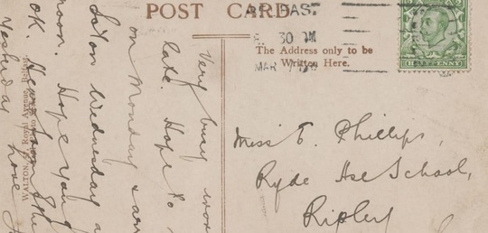 O carte poştală scrisă de operatorul radio al echipajului de pe Titanic ar putea fi vândută la licitaţie cu 15.000 de dolari