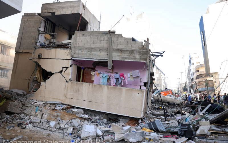 5 case distruse în cursul nopţii, cel puţin 8 morţi în Fâşia Gaza