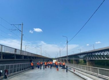Trafic restricţionat pe A2, pe podul de la Cernavodă. Continuă lucrările de reparaţii