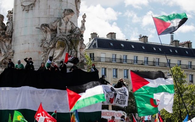 Manifestaţii pro-palestiniene în Franţa şi Germania