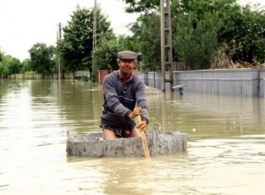 Inundaţii devastatoare în Vrancea