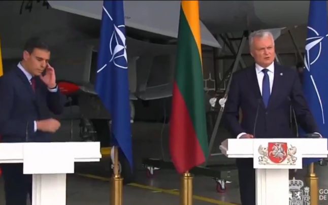 Alertă de securitate la o bază NATO. Premierul Spaniei şi preşedintele Lituaniei, evacuaţi