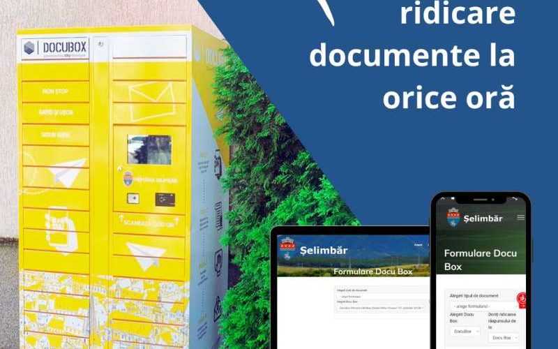 Prima localitate din România cu serviciu digitalizat de livrare a documentelor în căsuţă poştală