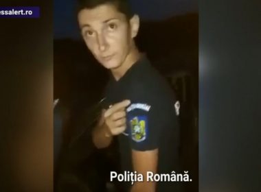 Fals poliţist, prins după ce a fost filmat de un grup de tineri: „Vezi că o să fii săltat din casă”