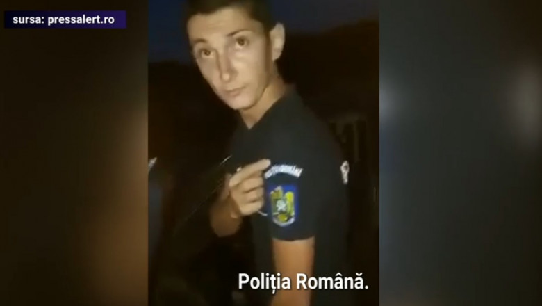 Poliţistul fals lua traba în serios