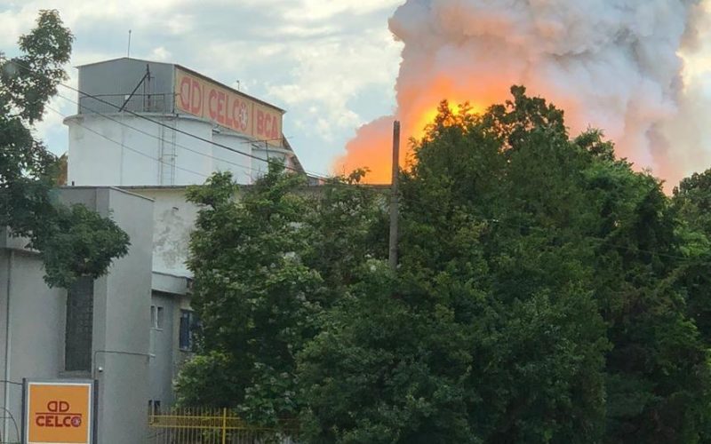 Constanţa: Fabrica de BCA, unde a izbucnit un puternic incendiu la începutul lunii iulie, amendată de Garda de Mediu cu 50.000 de lei