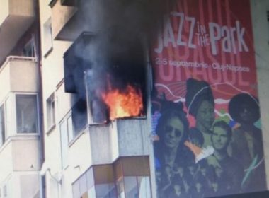 Un apartament din Cluj a luat foc din cauza efectului de lupă al termopanului