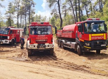 Pompierii români în Grecia au misiunea de a proteja trei lcoalităţi