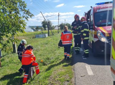 Accidentul de la Oşlobeni a fost provocat de o şoferiţă în vârstă de 74 ani