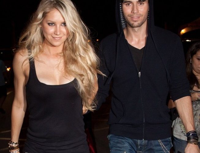 Imagini adorabile cu copiii cuplului Enrique Iglesias & Anna Kournikova