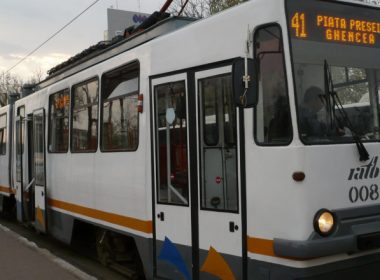 Circulaţia tramvaielor de pe linia 41 este blocată din cauza unei avarii