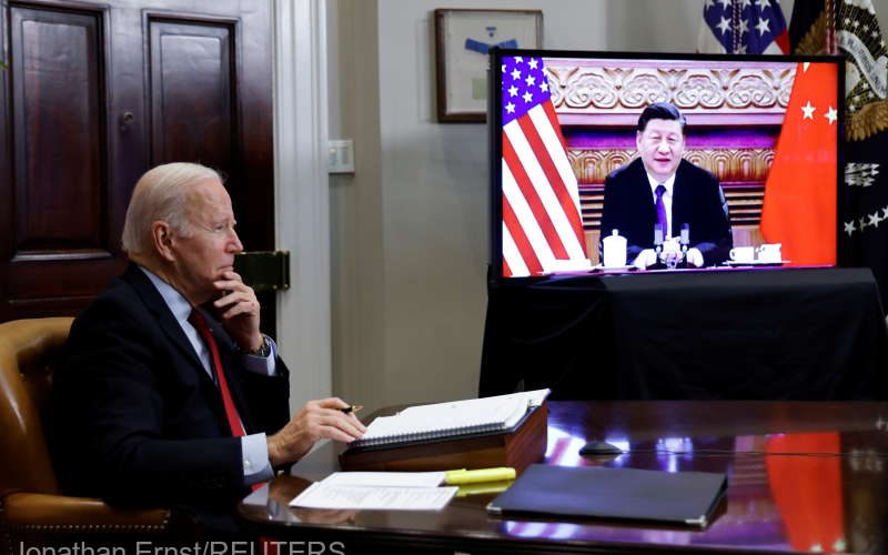 A început summitul virtual dintre Joe Biden şi şi omologul său chinez Xi Jinping