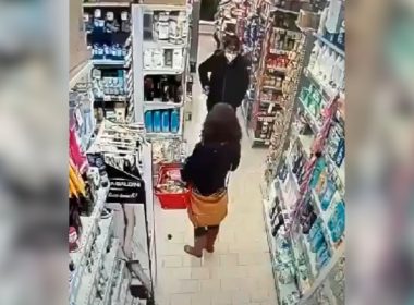 Atac brutal în supermarket