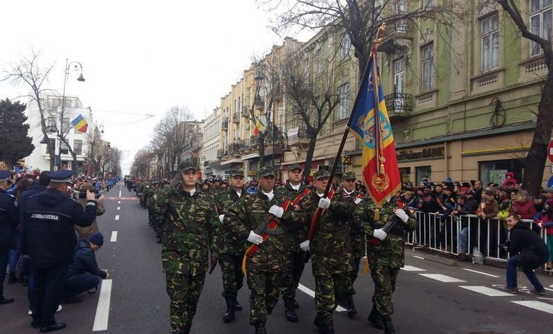 Parada forţelor armate la Constanţa