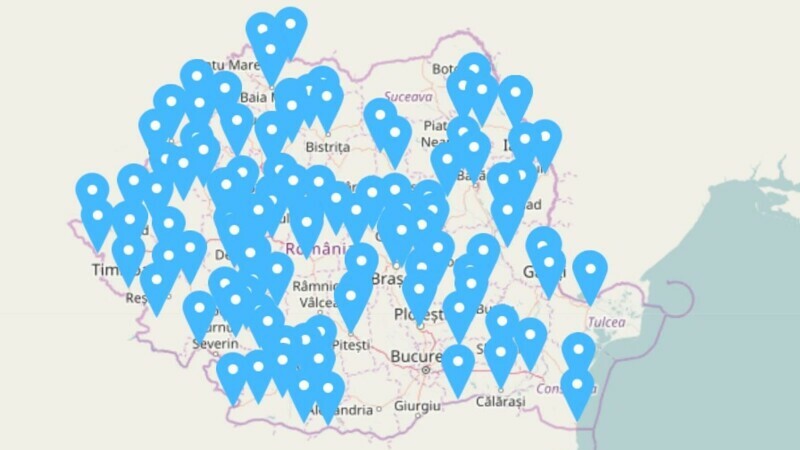 Cele mai multe cazuri de infectare cu SARS-CoV-2: Bucureşti (49) şi Cluj (20)