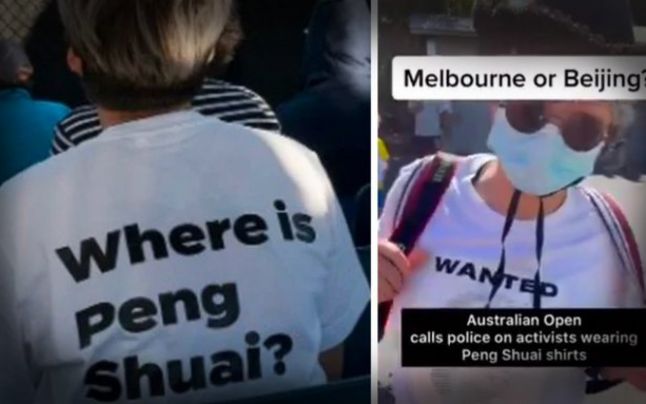 Scandal în Australia, după ce mai multor fani li s-a interzis accesul la Melbourne Park cu mesaje de susţinere pentru Shuai Peng