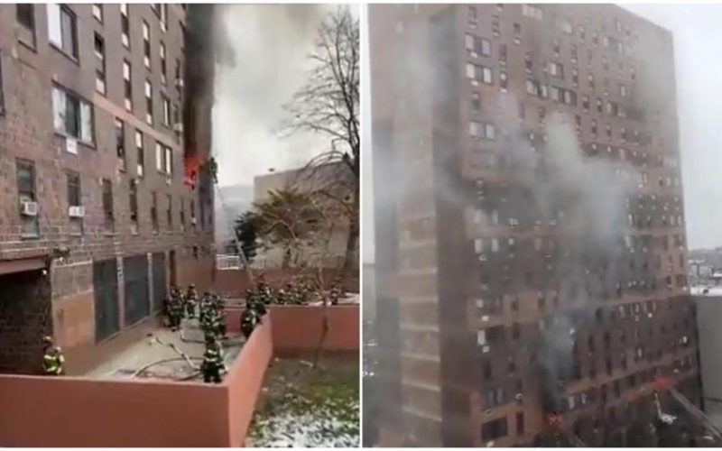 Incendiu într-un bloc din New York, cel puţin 19 persoane au murit