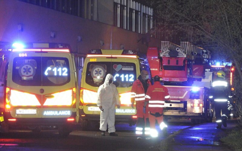 Incendiu într-un spital din Budapesta, soldat cu un mort şi doi răniţi