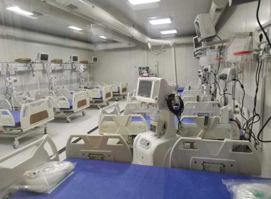 S-a redeschis spitalul mobil de la Leţcani, destinat pacienţilor COVID-19