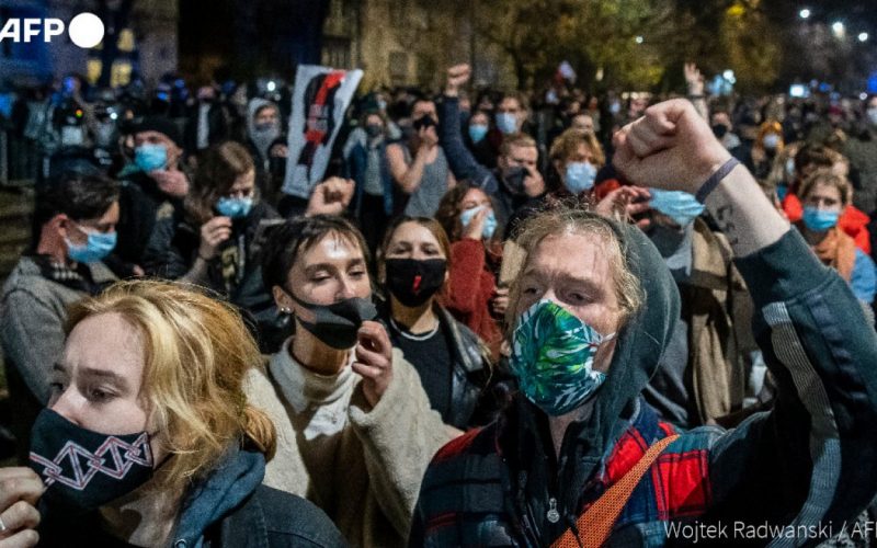  Manifestaţie la Varşovia împotriva unei posibile agresiuni a Rusiei în Ucraina