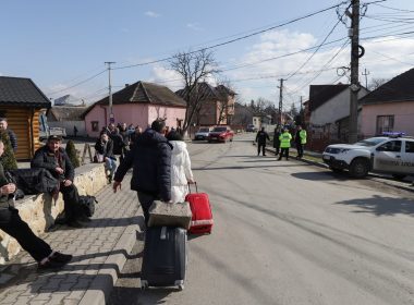 Ucrainienii se refugiază în România