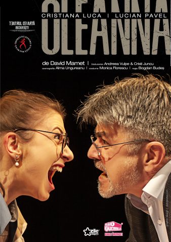 Premiera din 10 februarie a spectacolului "Oleanna" de la Teatrul de Artă, reprogramată pentru 14 februarie