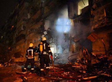 Explozii puternice în centrul Kievului