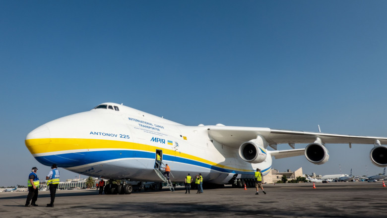 Cel mai mare avion din lume a fost distrus de bombardamentele militarilor ruşi￼