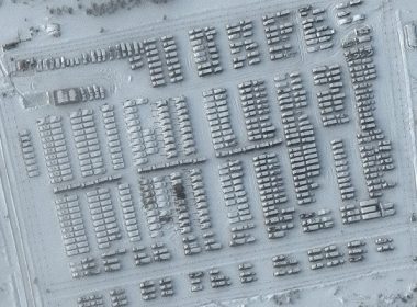 Noi imagini din satelit cu trupele ruseşti din apropierea Ucrainei