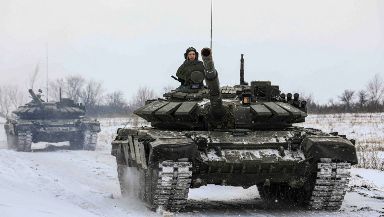 Peste 40% din forţele ruse de la frontierele Ucrainei sunt în poziţie de atac, susţine un responsabil al Pentagonului
