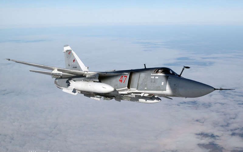 Rusia afirmă că a transferat 10 bombardiere Su-24 din Crimeea către alte baze aeriene, în cadrul exerciţiilor