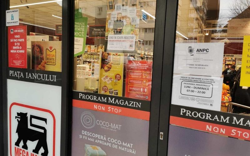 Două magazine Mega Image şi un supermarket Penny, amendate cu 49.000 de lei de comisarii pentru Protecţia Consumatorilor
