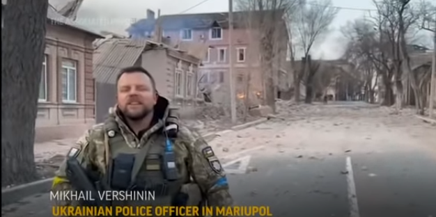 Mariupol, ”şters de pe faţa pământului”, reclamă un ofiţer de poliţie din oraşul-port / Acesta cere preşedinţilor Joe Biden şi Emmanuel Macron ajutor