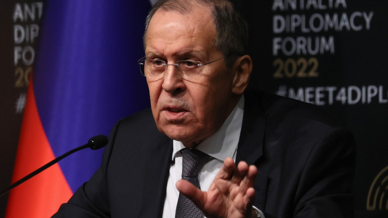 Ministrul de externe Lavrov acuză Kievul că refuză să negocieze