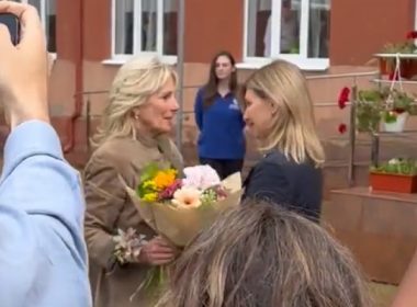 Jill Biden, vizită în Ucraina. Prima Doamnă a SUA s-a întâlnit cu Olena Zelenka, soţia preşedintelui Zelenski