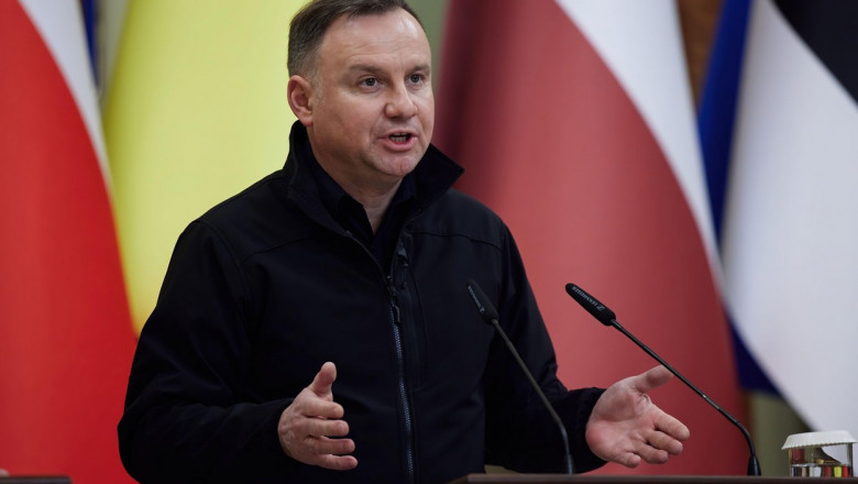 Andrzej Duda, discurs în Parlamentul de la Kiev: „Nu voi avea odihnă până când Ucraina nu va deveni membră a UE”￼