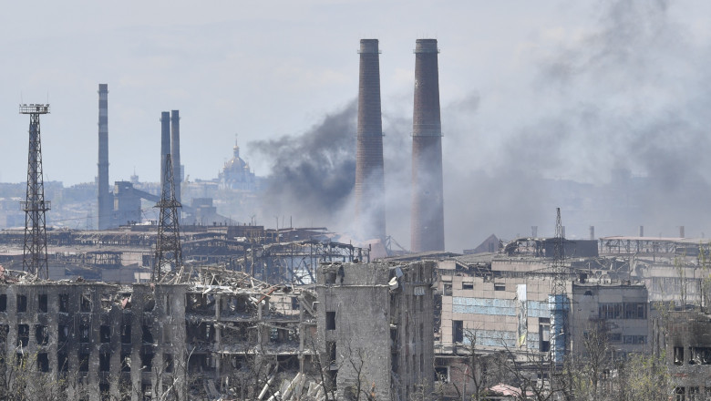 Ucrainenii anunţă că s-au retras din Popasna, oraş capturat de trupele ruse şi "făcut una cu pământul"