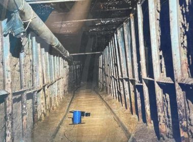 Tunel de jumătate de kilometru al traficanţilor de droguri descoperit sub frontiera americano-mexicană