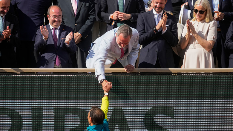 Rafael Nadal, felicitat din tribune de Regele Spaniei. Actori celebri, printre spectatorii finalei de la Roland Garros 2022