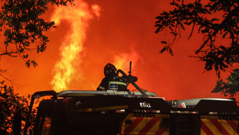 Infernul provocat de incendiile din Spania