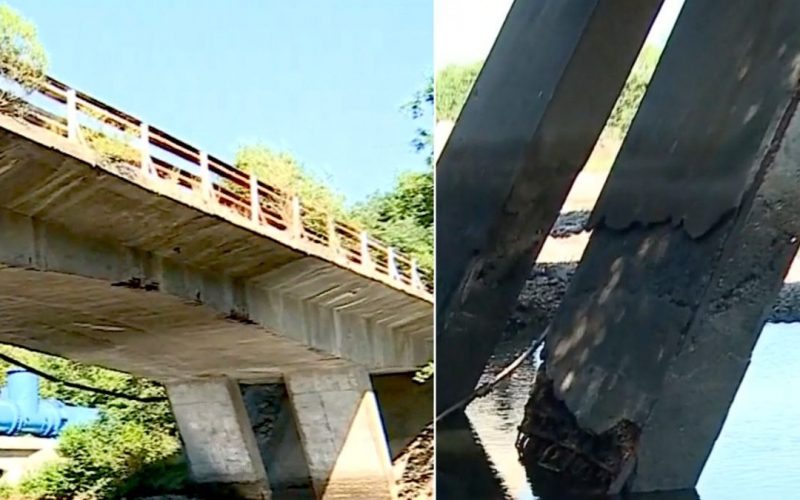 Podul de la Gilău, pericol public