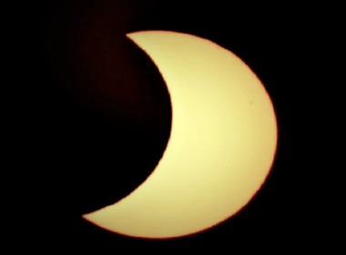 Eclipsă parţială de Soare vizibilă în România