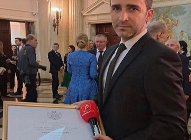 Marius Saizu, premiat de Casa Regală a României